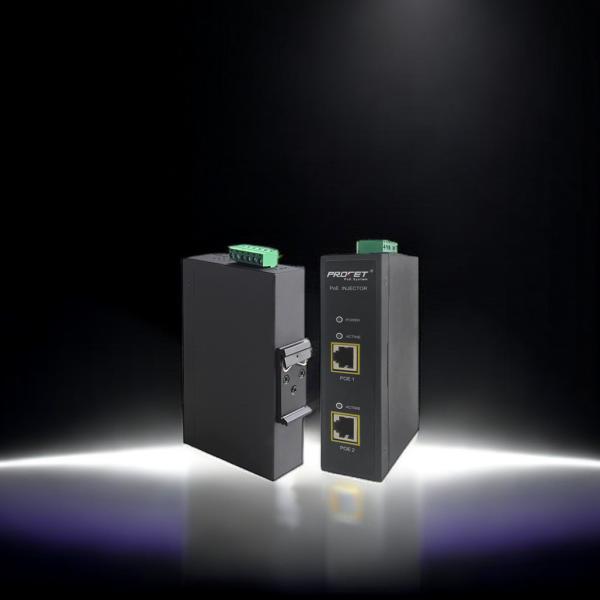 Mini Procet 10g Poe Injector 60 Watt Comply With Ieee802.3bt With Surge Protection