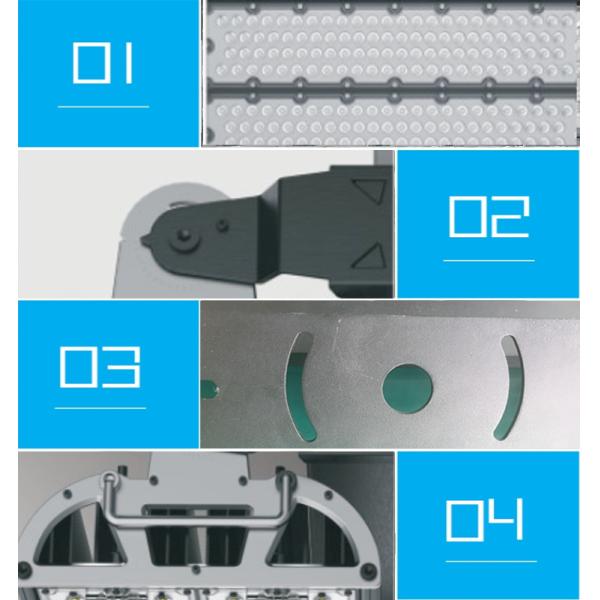 lumière imperméable extérieure de stade de 480w IP66 140lm/W LED