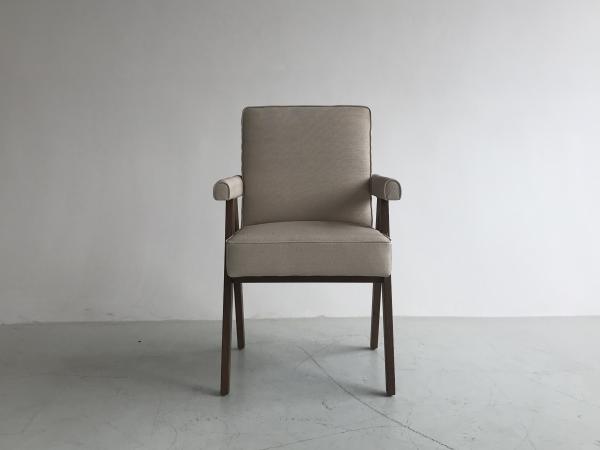 Luxury Hotel Bedroom Retro Single Sofa Upholstered Office Chair