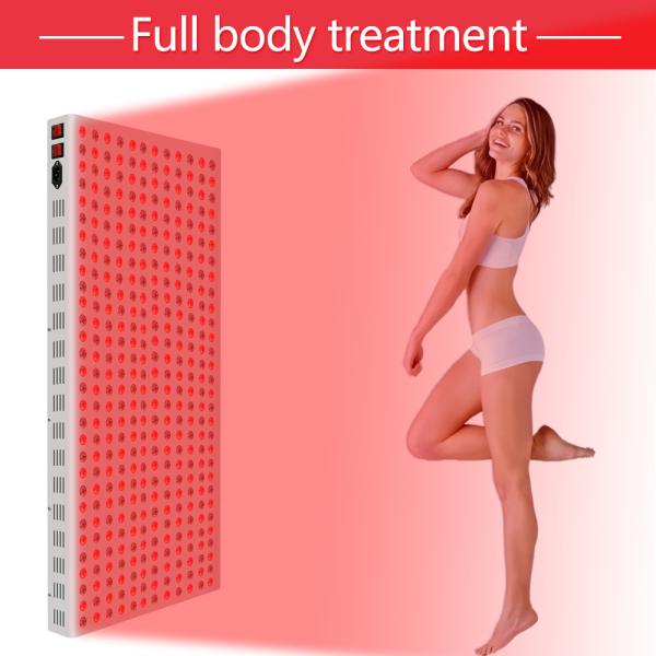 Тело обветренной терапией красного света лечения 1800W полное обшивает панелями 660nm 850nm