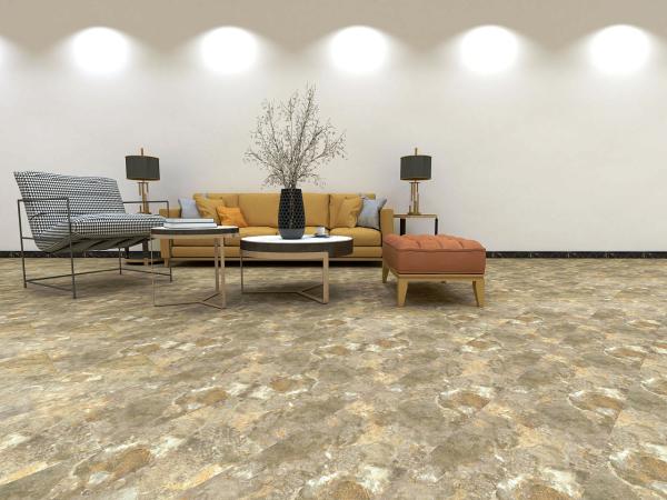 Recyclable Rigid Core Luxury Vinyl Plank Convenient Installation Eco Friendly Ceramic Like