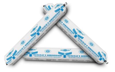 Do silicone estrutural do vedador do silicone de BaiYun® SS521 vitrificação estrutural na parede divisório