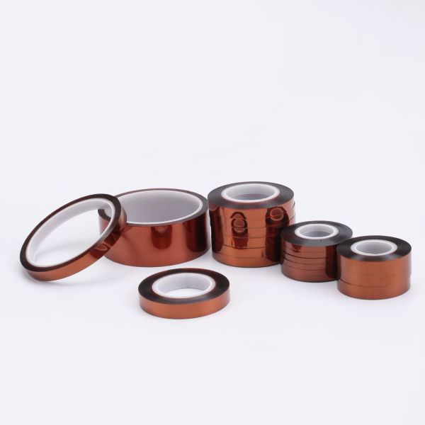 Manufacturer Brown Gold Finger Tape High-temperature Heat-resistant Insulation No Residue Anti-static PI Polyimide Adhesive