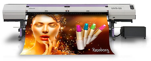 MIMAKI UJV55-320 3.2m grand format LED-UV inkjet printer