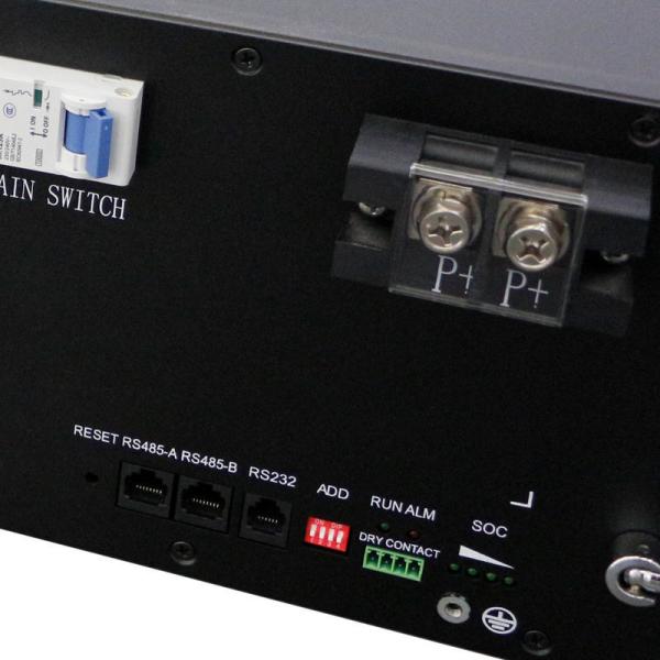 48V 100Ah EV Lifepo4 Battery Pack Solar Telecom Backup 48100