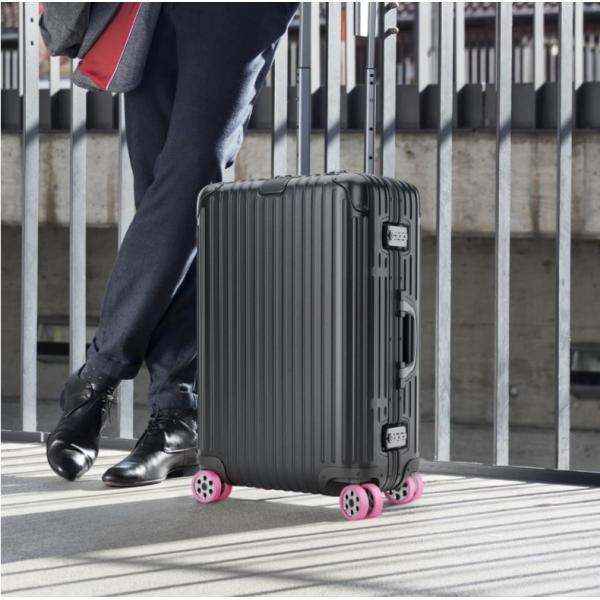 Moulding Processing Service Silicone Luggage Suitcase Wheels Cover for Trolley Case