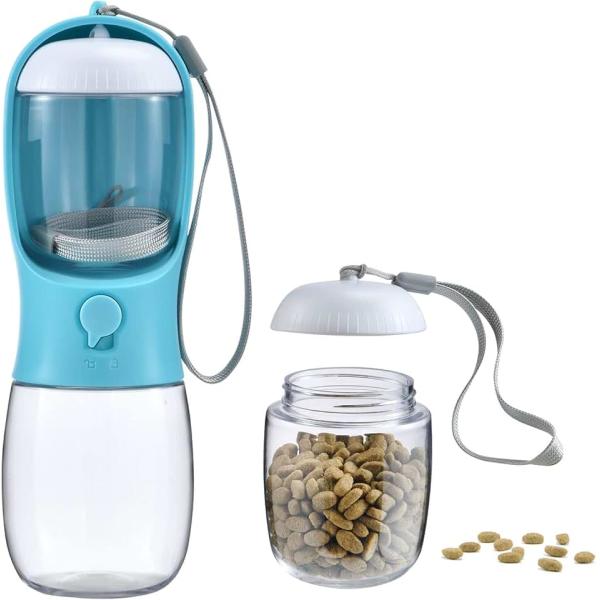 NO Time Setting Sustainable Outdoor Pet Water Bottle for Traveling Pets