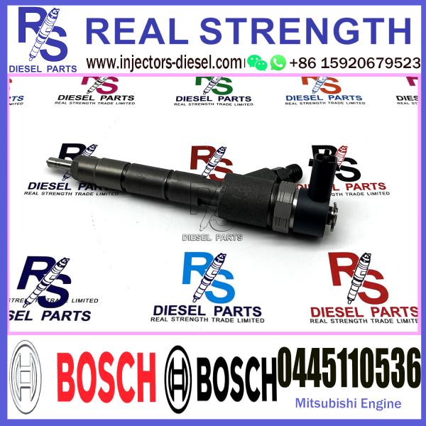 BOSCH Common Rail Fuel Injector 32R61-00010 0445110536 For Mitsubishi D04FR D06FR Engine
