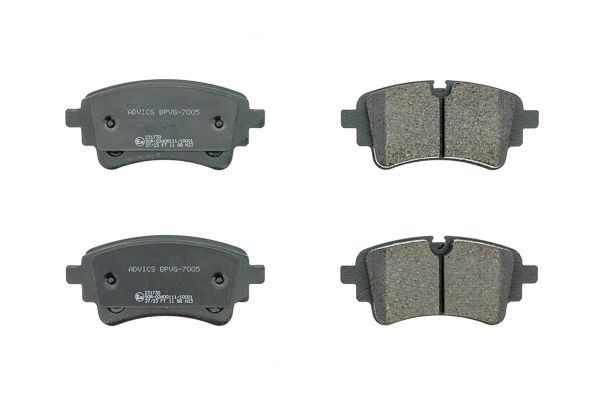 Best-selling brake pads 8WO 698 451 AH for Audi A5/S5 Cabriolet