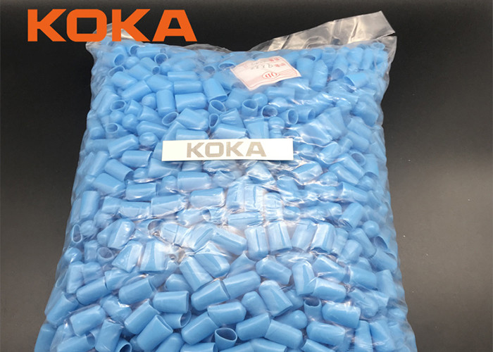Адвокатура крышки конца канала распорки PVC M6 продела нитку женщину крышки ISO9001 конца прута 3.0mm