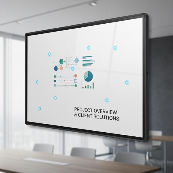 Aspect Ratio 4 3 Interactive Whiteboards with 10 Points Multi Touch Enabling Project Management and Interactive Client Presentations