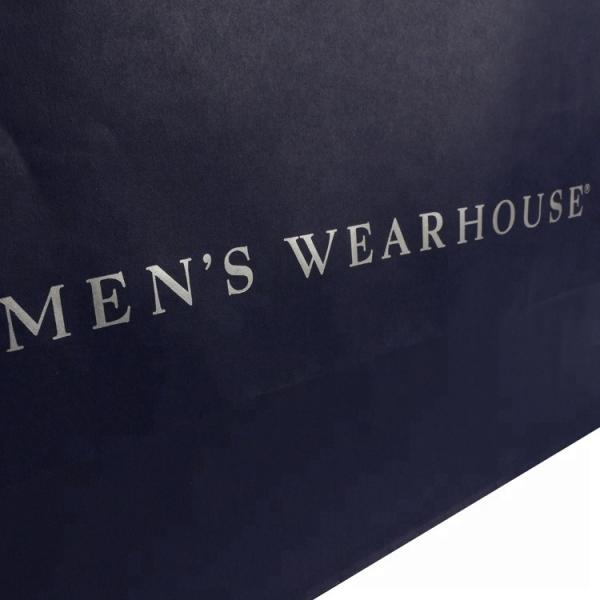 Custom Kraft Recyclable Paper Bag For Clothes Environmentally Friendly with Logo