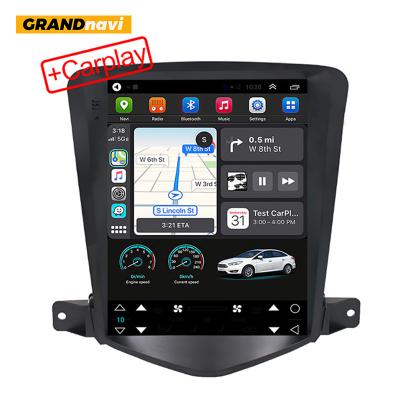 Chevrolet Cruze Radio Tesla Screen Entertainment with Built-in Bluetooth MP3/WMA/WAV/APE/FLAC Audio Format