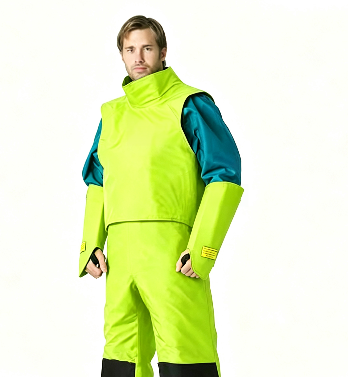 Water Jetting Ship Coverall Reflective Strips Water Resistant Coverall Flexible