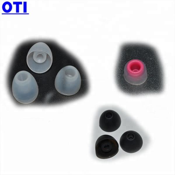 Custom Dual Flange Silicone Earbuds for Mobile Phones