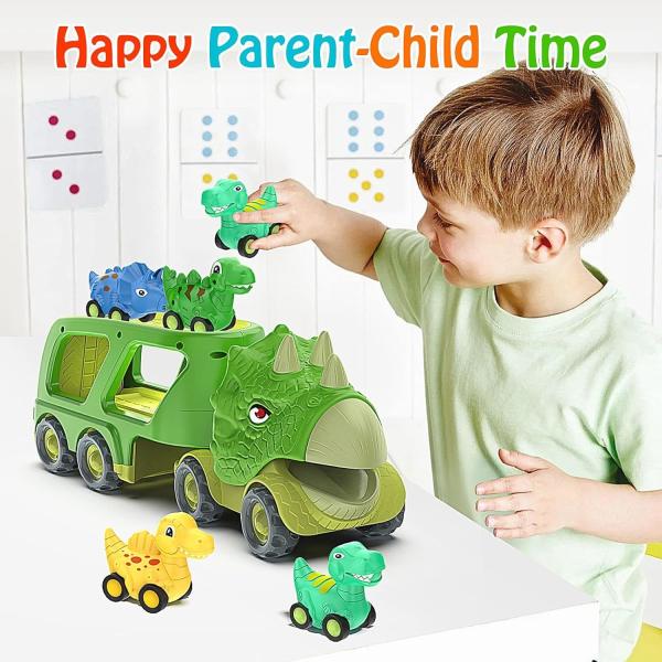 18M Kids Toddler Friction Power Dino Car Toy Perfeito Natal Presente Surpresa de Aniversário