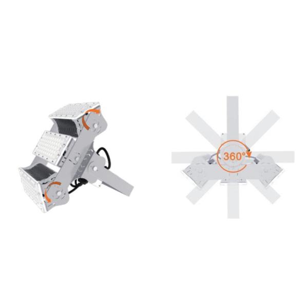 Meanwell Driver Outdoor LED Flood Lights , 300 Watt High CRI Led Flood Lamps