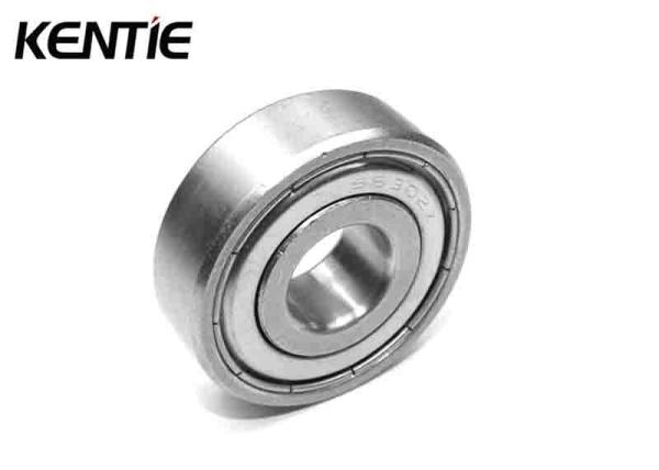 SUS304 Deep Groove Radial Ball Bearings Axial Load 6302ZZ 6302RS 15**42*13mm