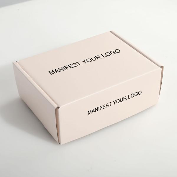 20cm*5cm*25cm Customized Logo Folding Paper Box for Gift Storage Lids Not Included