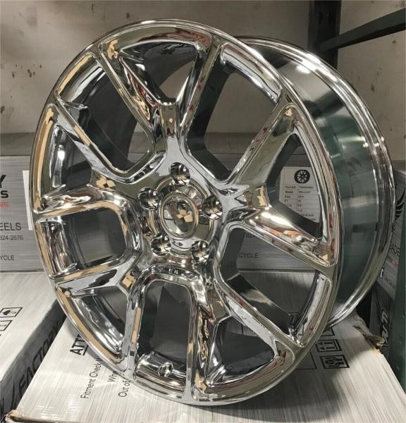 1500 5x5.5 2WD 4WD RAM Limited Chrome Wheels Rims All Season Tires  22
