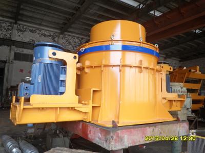 5 Cavity VSI Sand Making Machine 1300-1700rpm For Mining Quarry