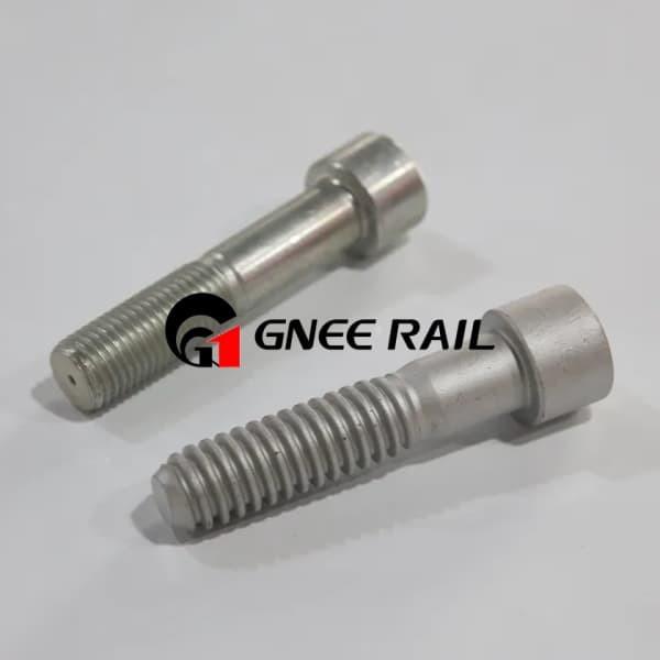 High Performance Rail Track Bolts Fasteners For Railway Construction