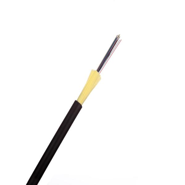 Micro Adss Multimode FTTH Fibre Optical Cable Indoor Tight Buffer 2-6 Cores
