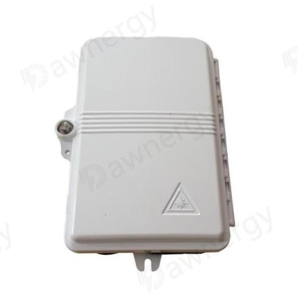 La boîte de distribution en fibre optique DA-FDB-6C-PA-X est de 186 L × 114 W × 40 H.