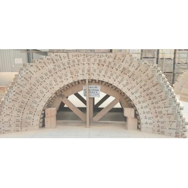 High Alumina Andalustie Based Brick Resist High Temperature And Used As Saftey Lining In High Temperature Stove, Kilns