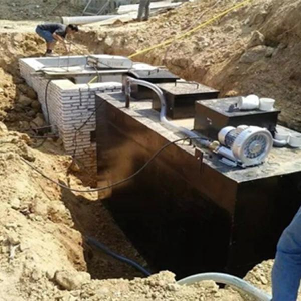 High Capacity Hospital Sewage Treatment Plant for 50Hz/60Hz Power Supply and 500L/h-10000L/h Capacity