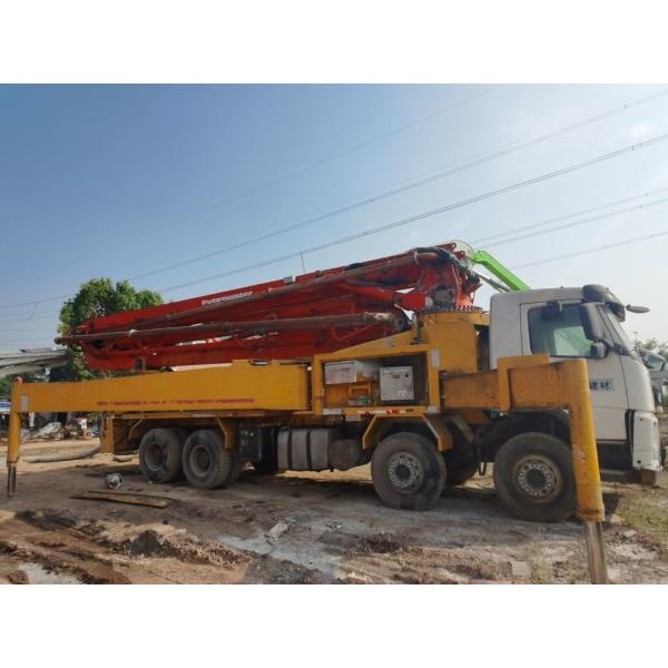 46м Путцмайстер Бетонный насос на шасси Benz с полусухим шотбетоном Тип и продажа