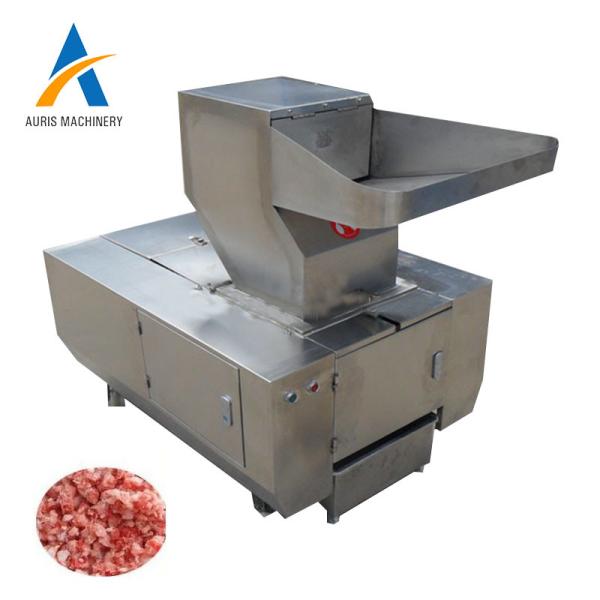 O moedor animal Machine Crushing Meat do osso que corta a carne de porco da carne marca a retalhadora da serra da carne