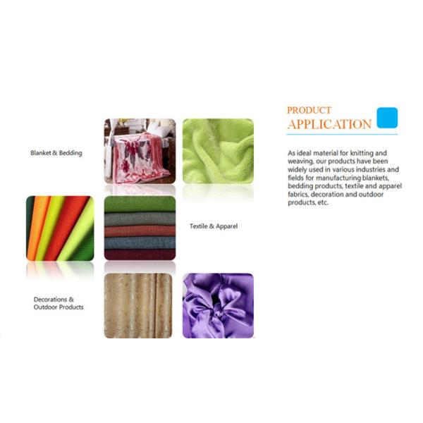 Weaving Use 200D /96F NIM Polyester DTY Yarn , Spun Polyester Yarn Eco - Friendly