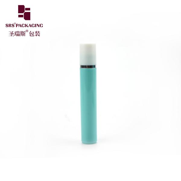 15ml White Plastic Roll On Bottle for Essential Oil Perfume with Screw On Cap Smooth Surface