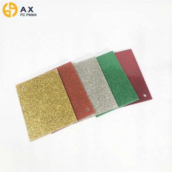 Decorative 3mm 75MPa 1220*1830mm Glitter Acrylic Sheet