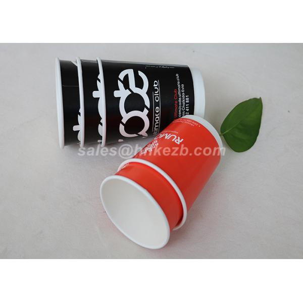 Biodegrade Vending Paper Cups With Dome Lids , Coffee Paper Cups OEM Service