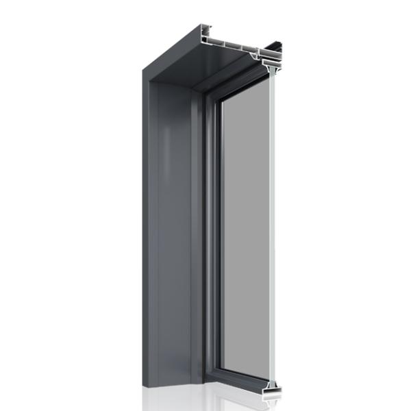 Single Glass Ultra Slim Panel Frame Silent Aluminium Interior Casement Door Kitchen Door Living Room Door