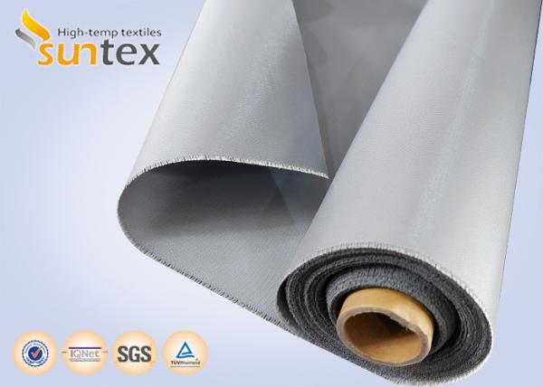 0.017” Thickness Insulation Fabric Silicone Fiberglass Cloth For Thermal Insulation Covers