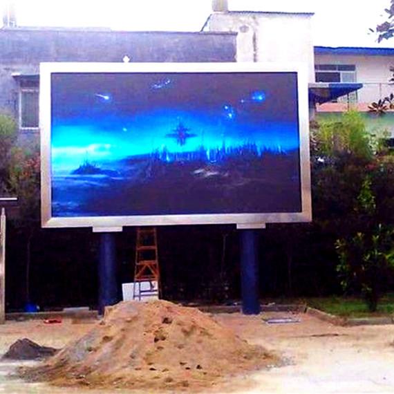 Epistar Chip Outdoor Led Advertising Screen P10 DIP346 8000 Nits High Brightness