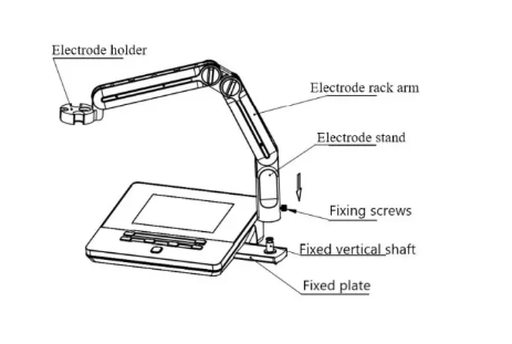 6.0 Inch LCD PH200E Benchtop pH Meter 1-3 Points Calibration -2.00-18.00pH Range IP54 for Mineral Testing