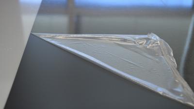 LDPE 1000m 1200mm Protective Plastic Film For Metal Pre Coated Steel Coil Sheet