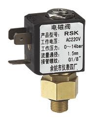 NC 1/8  Liquid Miniature Solenoid Valve Direct Acting DC24V 12V Low Pressure