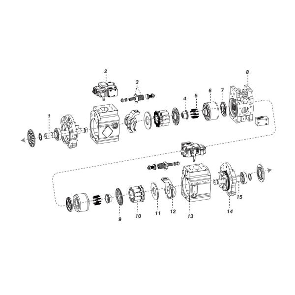 K3V112DT-2N59 for LG230 High-Quality Excavator Hydraulic Pumps – Durable & Reliable Performance