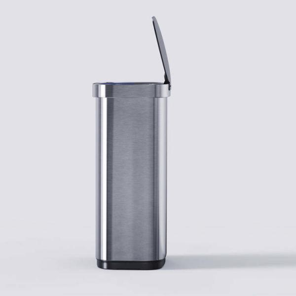 Office and Kitchen Stainless Steel Trash Can Automatic Touchless Smart Sensor Waste Bin with STANDING Structure