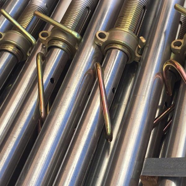 Molde do feixe que apoia a costa do andaime de Jack Post Handheld Props Telescopic