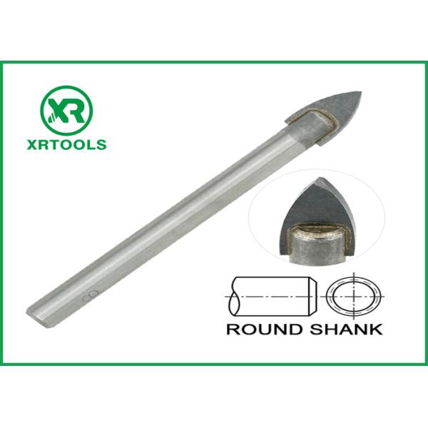 Straight Shank Porcelain Drill Bit , Sand Blasted Masonry Reverse Drill Bit