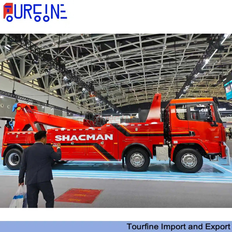 Heavy Duty 8X4 120Ton Shacman Recovery Tow Truck for Commercial Vehicle and Equipment Rescue