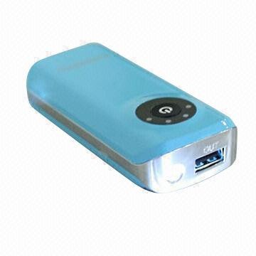Fish Mouth Power Bank with 4,400mAh Capacity