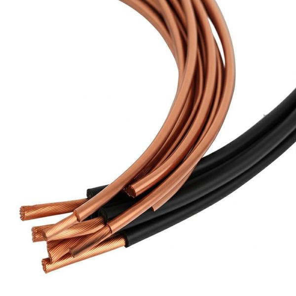 Les fils électriques que 10awg a étamé le cuivre picovolte câblent 4mm2 pour le panneau solaire de bande