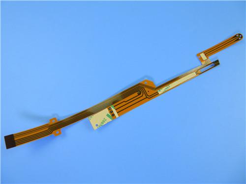 Double Sided Flexible PCB On Polyimide with Immersion Gold and 0.15mm Thick for Antennas